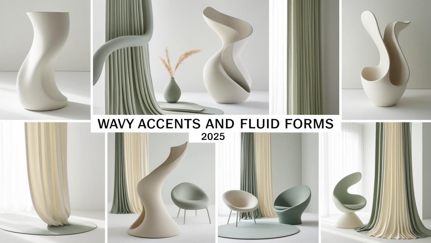 Wavy Accents and Fluid Forms